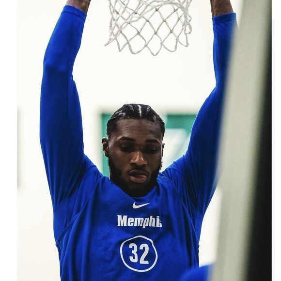 Memphis Tigers Nike Basketball Practice Jersey XL Team Issued 24-25 Moussa Cisse - Picture 1 of 11